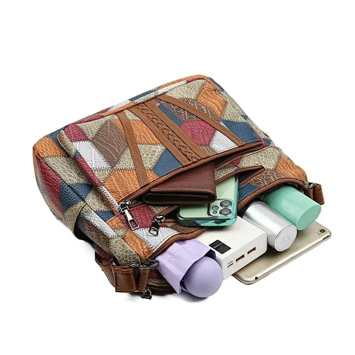 Ferna™ | Patchwork Shoulder Bag